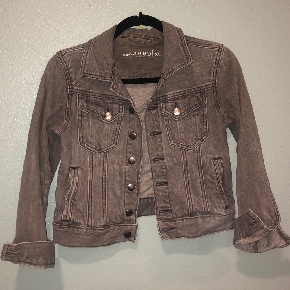 Cropped Jean Jacket